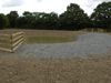 Fencing - Post and rail around cattle drinking pool